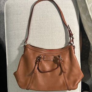 Kate Spade Brown Leather Shoulder Bag